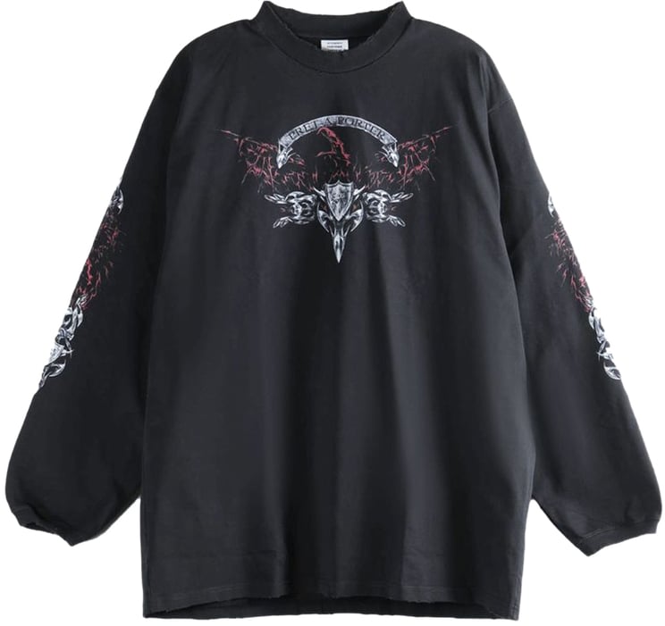 Vetements T-Shirts And Polos Black