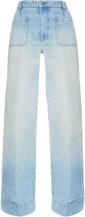 Victoria Beckham Jeans Clear Blue