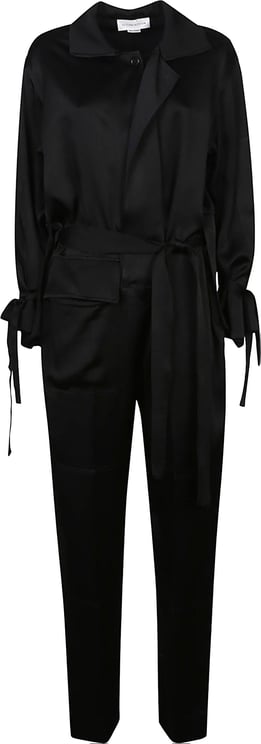Victoria Beckham Utilitiy Jumpsuit Black