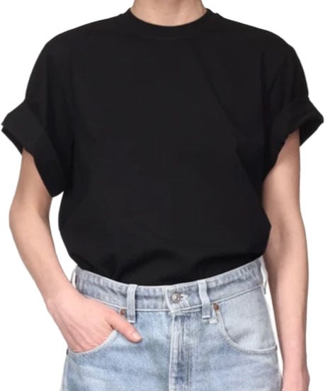 Victoria Beckham T-Shirts And Polos Black