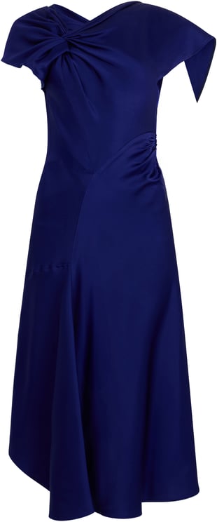 Victoria Beckham Asymmetrical dress with knot