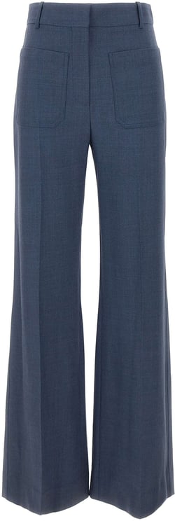 Victoria Beckham Trousers Blue