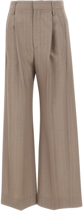 Victoria Beckham Trousers Brown