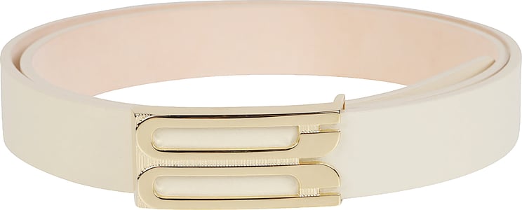 Victoria Beckham Dorian Regular Frame Belt White
