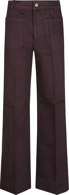 Victoria Beckham Alina Jeans Red