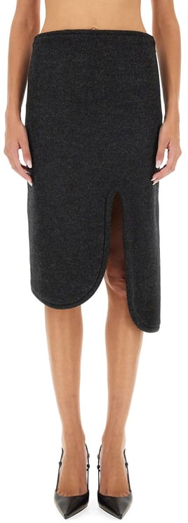 Victoria Beckham PADDED SKIRT WITH TUBE DETAIL