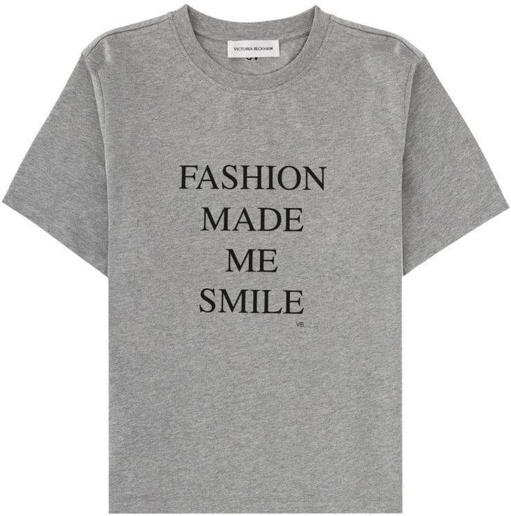 Victoria Beckham T-SHIRT IN COTONE CON STAMPA