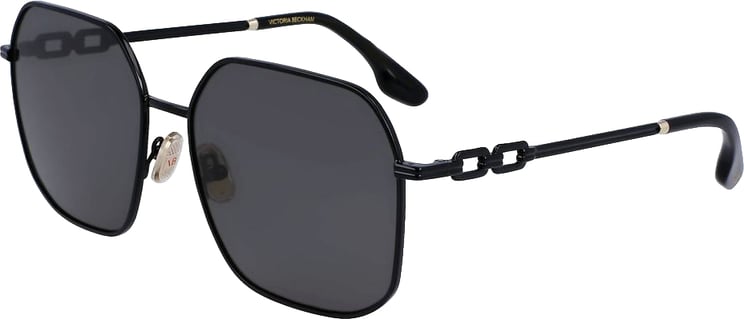 Victoria Beckham Victoria Beckham Black Metal Sunglasses