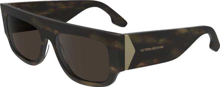 Victoria Beckham Victoria Beckham Brown Acetate Sunglasses