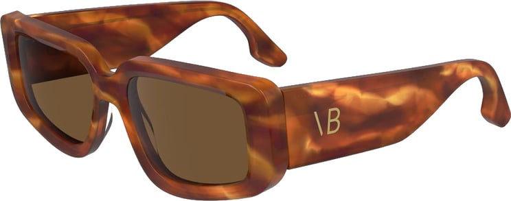 Victoria Beckham Victoria Beckham Brown Acetate Sunglasses