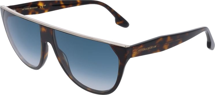 Victoria Beckham Victoria Beckham Brown Acetate Sunglasses