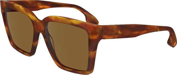 Victoria Beckham Victoria Beckham Brown Acetate Sunglasses