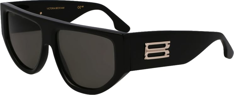 Victoria Beckham Victoria Beckham Black Acetate Sunglasses