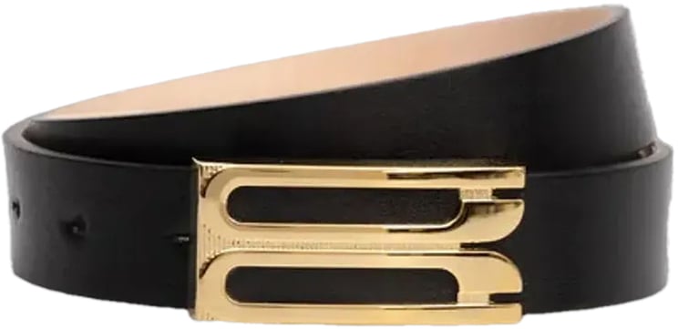 Victoria Beckham DORIAN FRAME RIEM - NORMAAL ZWART
