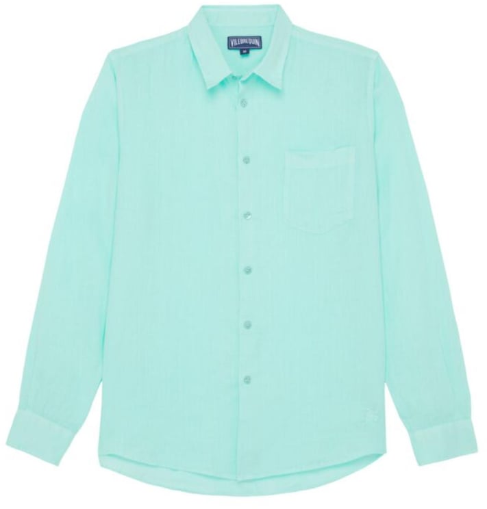 Vilebrequin Shirts Light Green