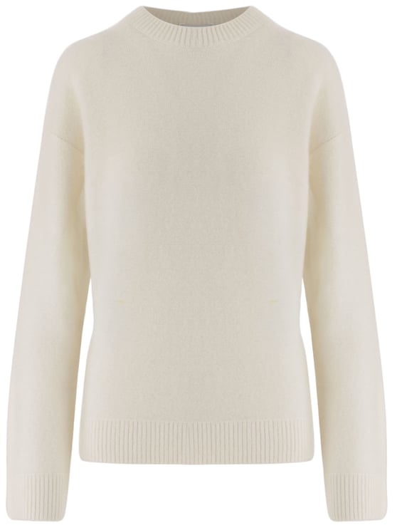 Vince Cashmere Sweater with Crew Neckline and Ribbed Cuffs