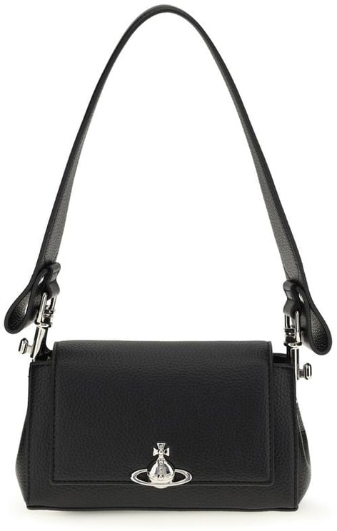 Vivienne Westwood Vivienne Westwood Black Polyurethane Shoulder Bag