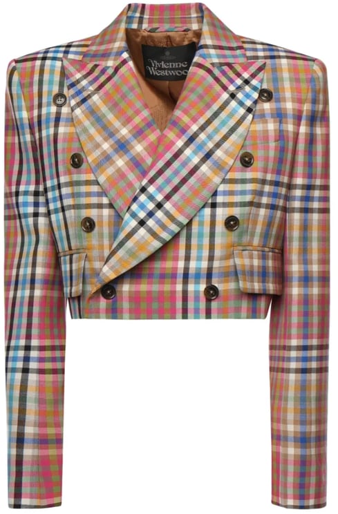 Vivienne Westwood Ls Cut Off Jacket Multi
