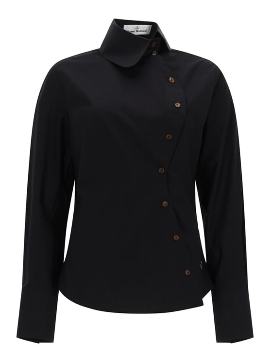 Vivienne Westwood Nice Fitted Asymmetrical Button Shirt