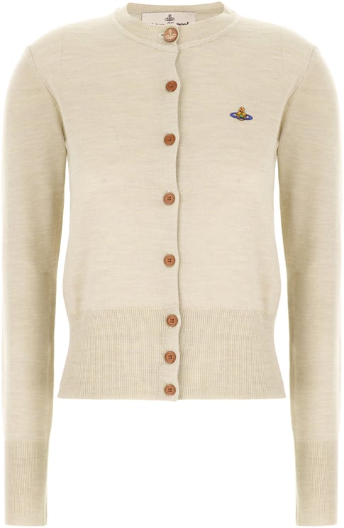 Vivienne Westwood Vivienne Westwood Ivory cotton blend cardigan