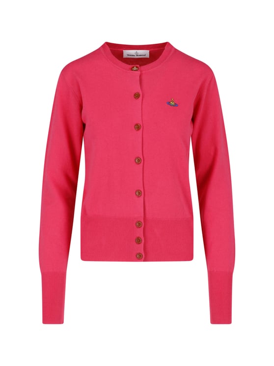 Vivienne Westwood Crew Neck Sweater with Button-Down Front