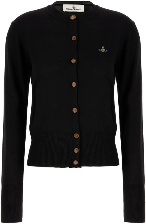 Vivienne Westwood Vivienne Westwood Black cotton blend cardigan