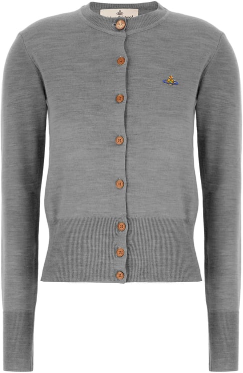 Vivienne Westwood Vivienne Westwood Grey cotton blend cardigan