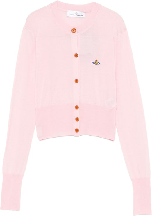 Vivienne Westwood Bea Wool-Silk Cropped Cardigan
