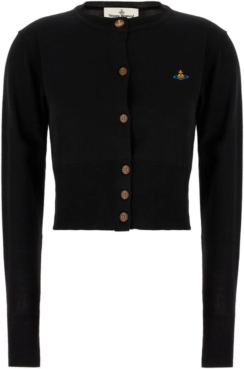 Vivienne Westwood Vivienne Westwood Black cotton blend cardigan