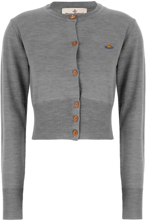 Vivienne Westwood Vivienne Westwood Grey cotton blend cardigan