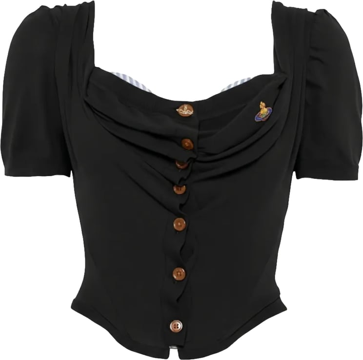 Vivienne Westwood Bea Corset Cardi Black