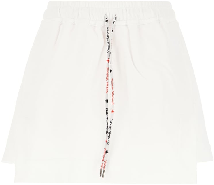 Vivienne Westwood Vivienne Westwood White cotton mini skirt