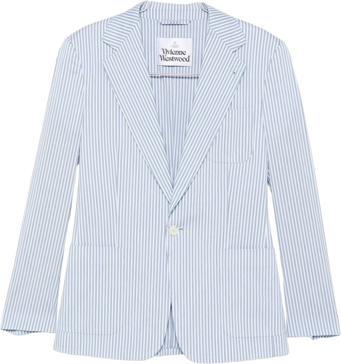 Vivienne Westwood Silk and Nylon Blend Zip Jacket
