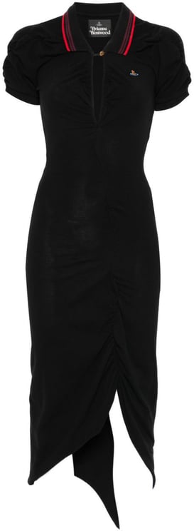 Vivienne Westwood Asymmetric Hem Black Dress