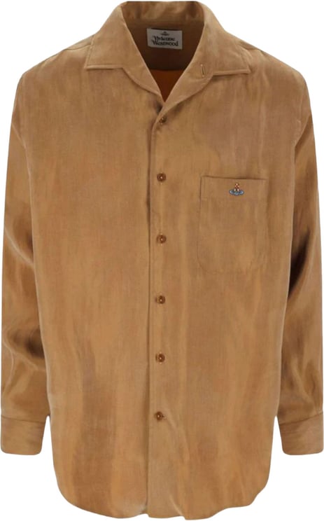 Vivienne Westwood Caramel Brown Relaxed Collar Shirt