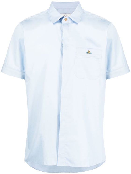 Vivienne Westwood Light Blue Cotton Shirt