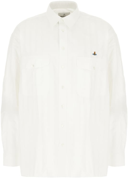 Vivienne Westwood Vivienne Westwood White cotton blend shirt