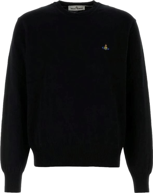 Vivienne Westwood Cotton-Cashmere Blend Sweatshirt with Orb Emblem