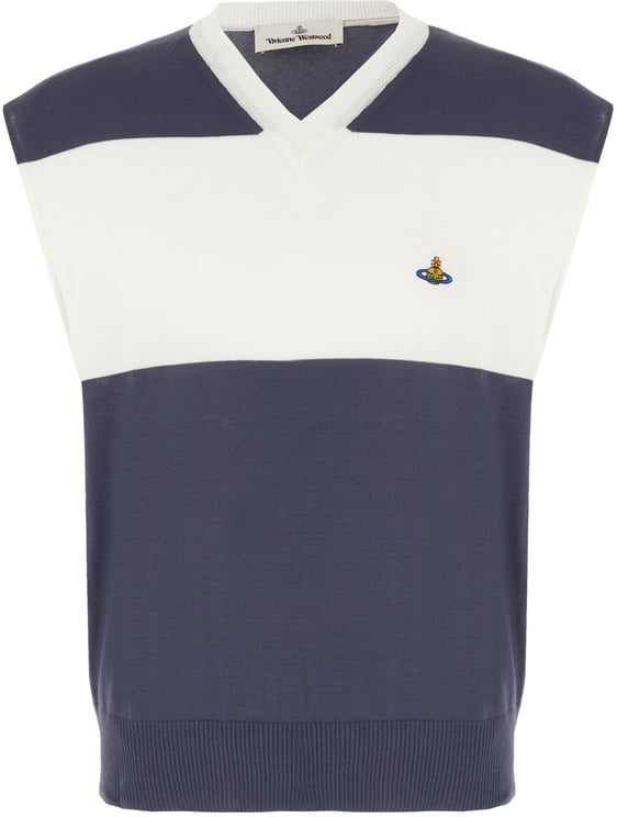Vivienne Westwood Vivienne Westwood Two-tone cotton vest