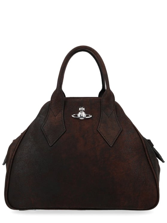 Vivienne Westwood Yasmine Lamb Leather Orb Bag