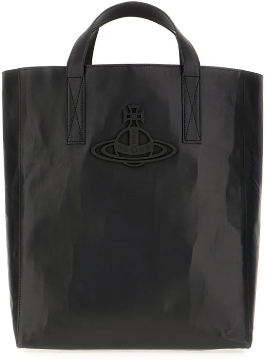 Vivienne Westwood Vivienne Westwood Black synthetic leather handbag