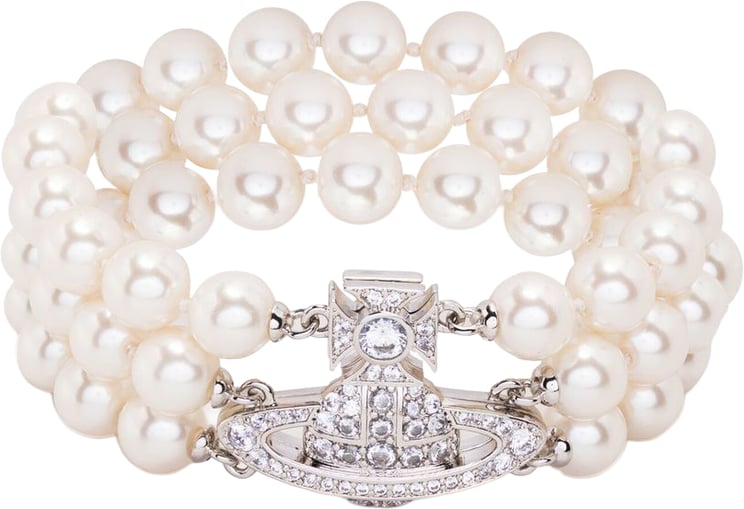 Vivienne Westwood Bijoux Platinum/Pearl
