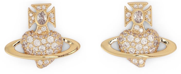 Vivienne Westwood Agnatha earrings with crystals