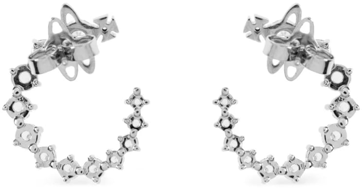 Vivienne Westwood Vivienne Westwood Lydia Earrings Platinum / White