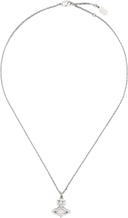 Vivienne Westwood Mila Pendant Platinum / White