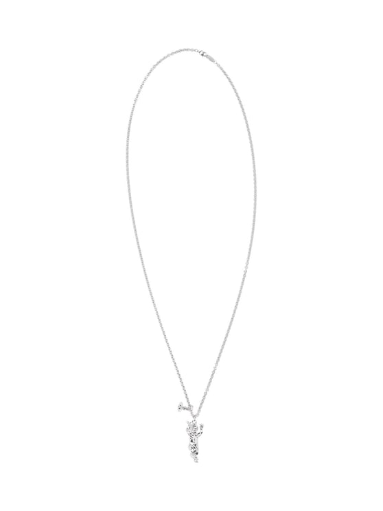 Vivienne Westwood Artistic Silver-Plated Brass Satyr Pendant Necklace