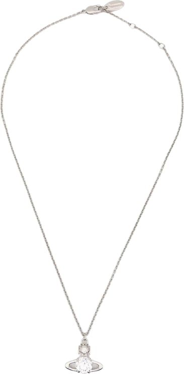 Vivienne Westwood Reina Large Pendant Platinum / White