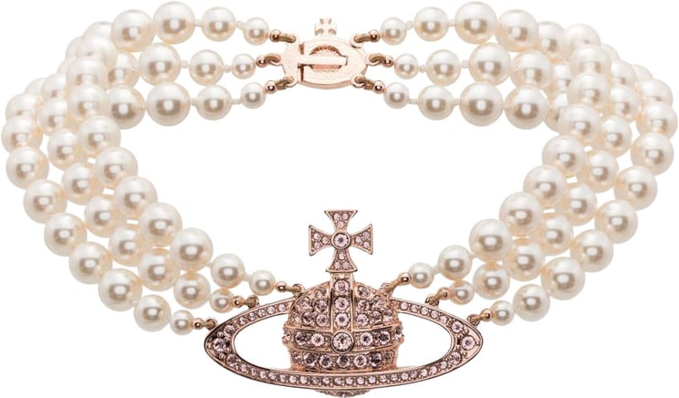 Vivienne Westwood Bijoux Pink Gold/Creamrose