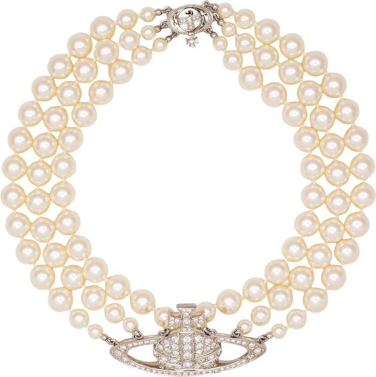 Vivienne Westwood Bijoux Platinum/Pearl/Crystal