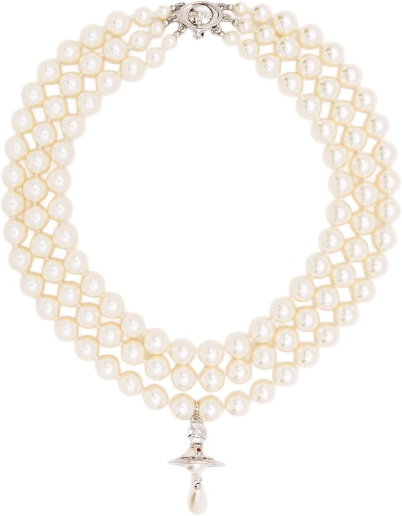 Vivienne Westwood Bijoux Platinum/Pearl